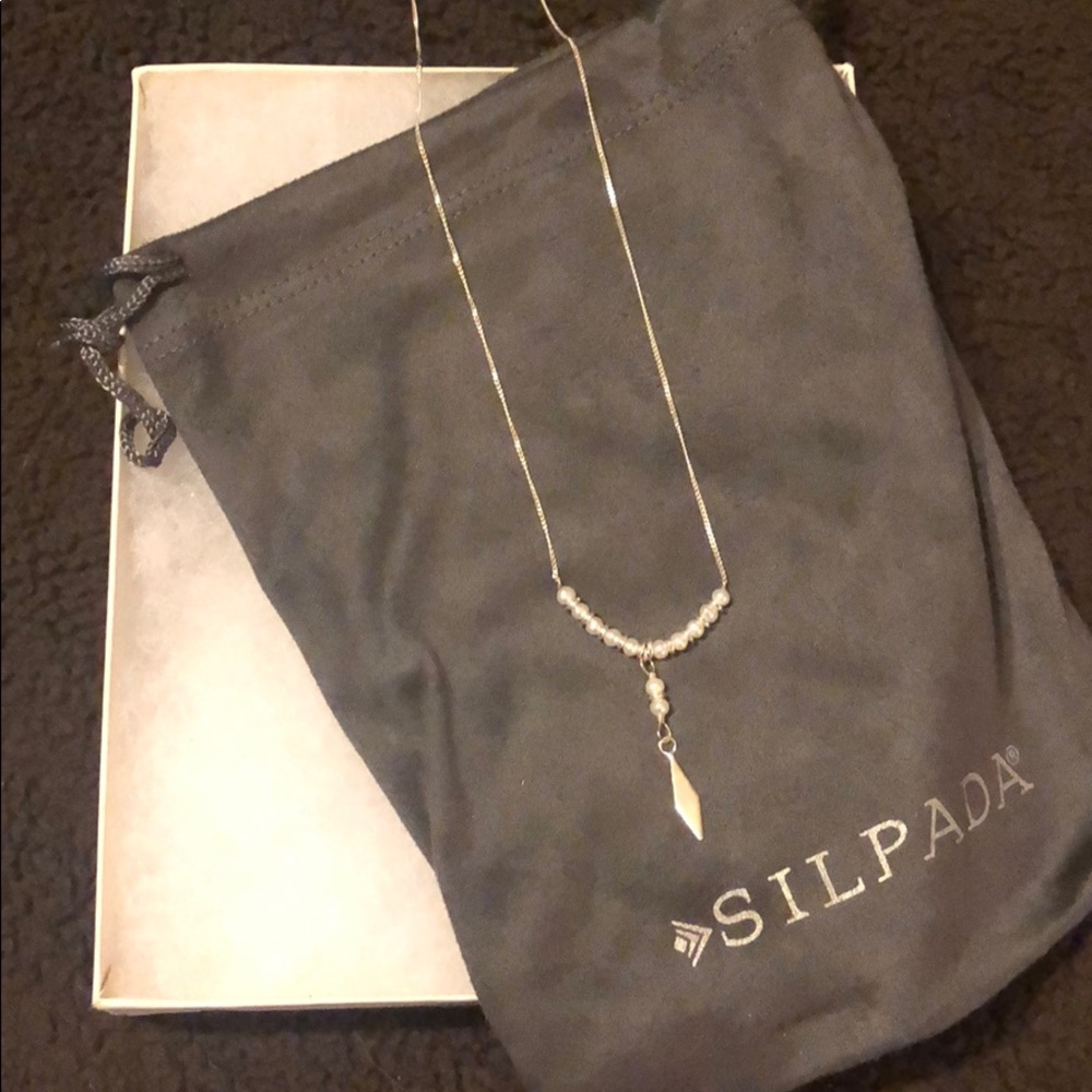 Silpada suspended pearls necklace N3457